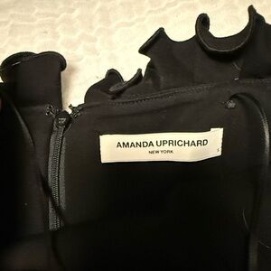 AMANDA UPRICHARD MINI RUFFLE DRESS